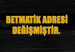 betmatik adresini değiştirmiştir. Yeni giriş adresini sitemizde bulabilirsiniz.